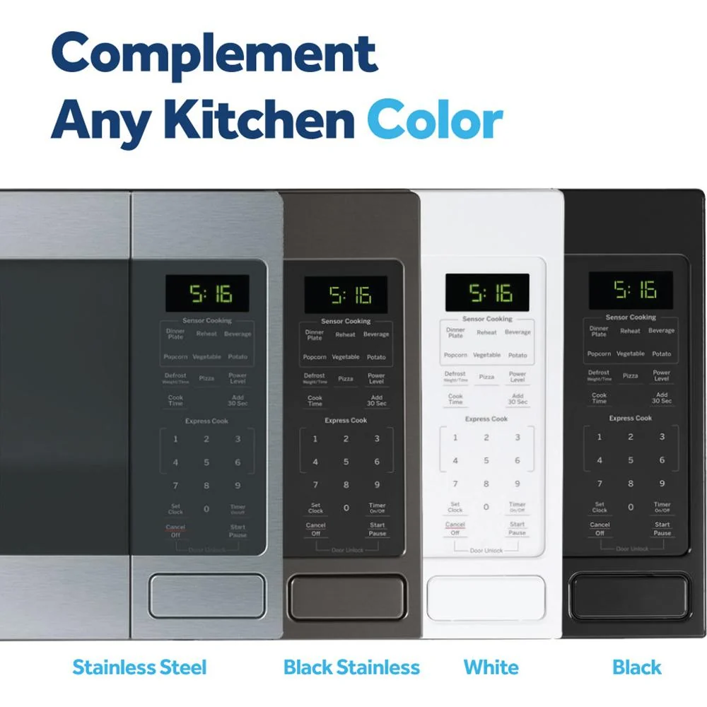 GE 1.6 Cu. Ft. 1,150-watt Countertop Microwave Oven + 2 Year Protection Pack - Image 8