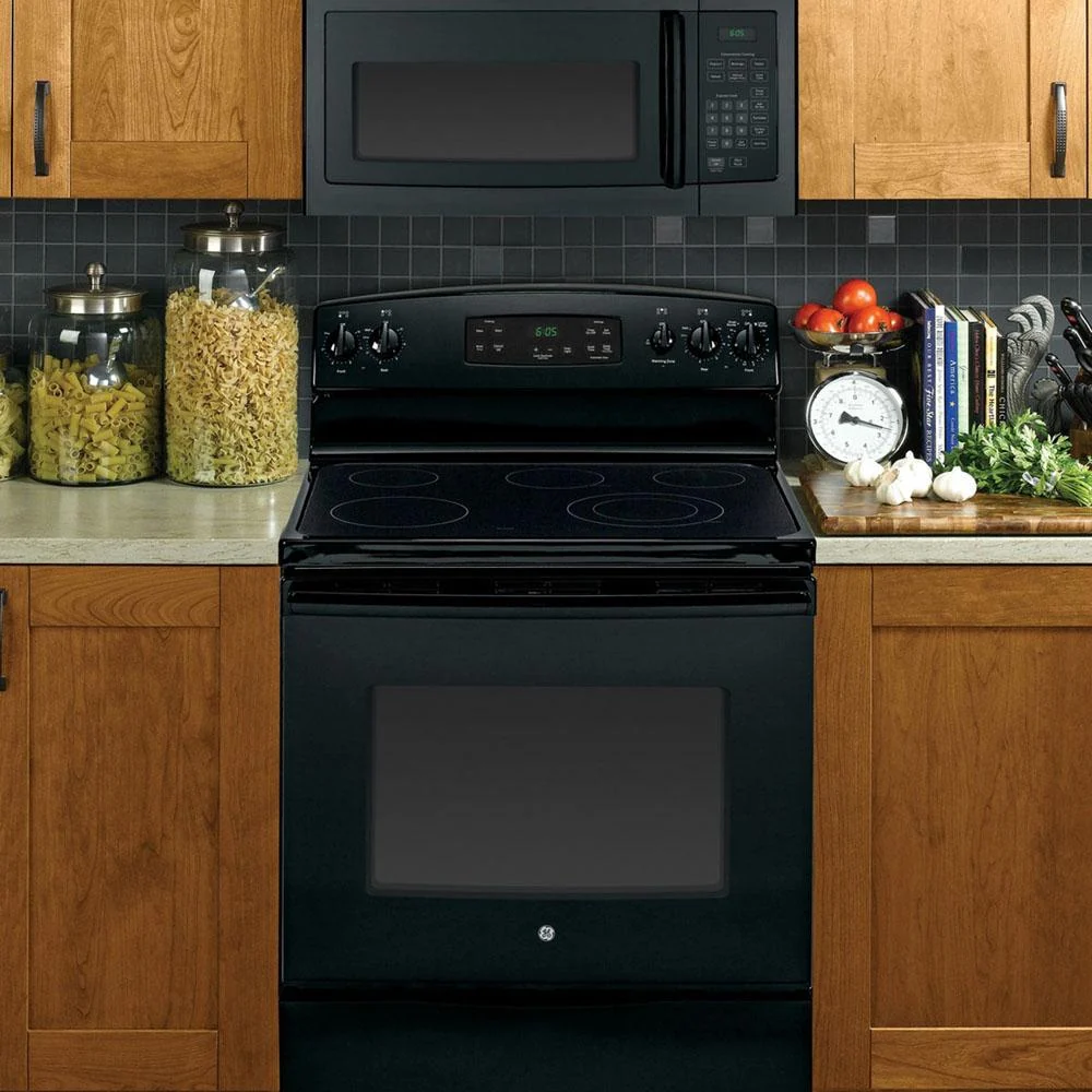 GE 1.6 Cu. Ft. Over-the-Range Microwave Oven, Black - Open Box - Image 8