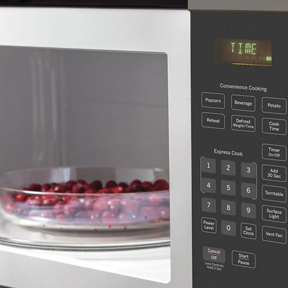 GE 1.6 Cu. Ft. Over-the-Range Microwave Oven Slate Open Box with 1 Year Warranty - Image 7