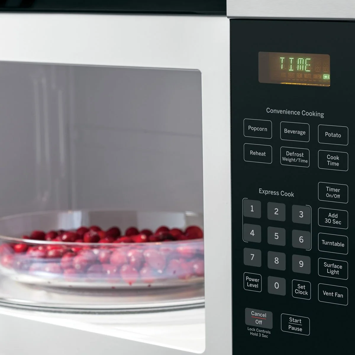 GE 1.6 Cu. Ft. Over-the-Range Microwave Oven, Stainless Steel - Image 6