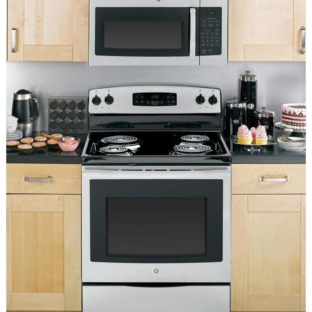GE 1.6 Cu. Ft. Over-the-Range Microwave Oven, Stainless Steel - Open Box - Image 10