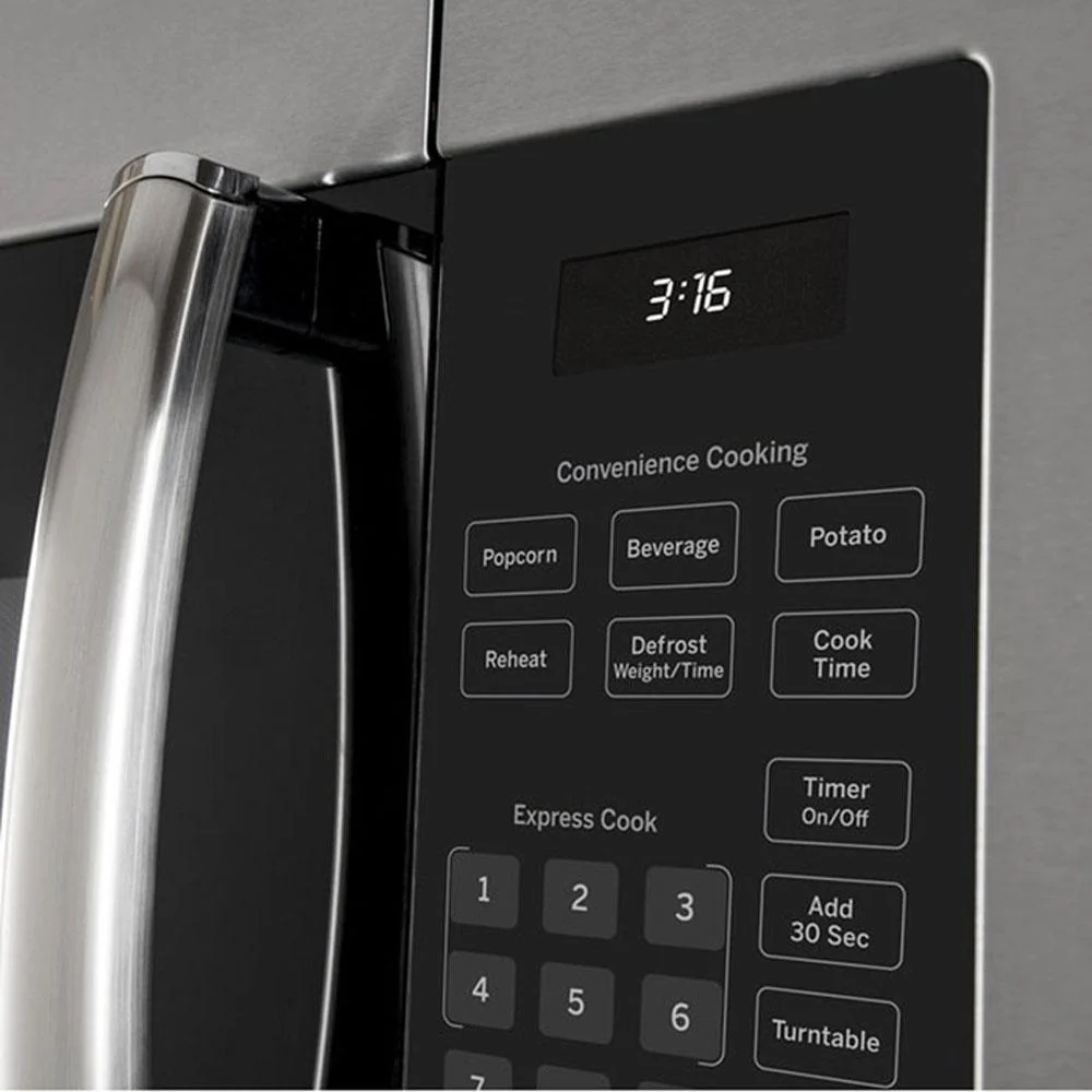 GE 1.6 Cu. Ft. Over-the-Range Microwave Oven Steel (Open Box) + 1 Year Warranty - Image 6