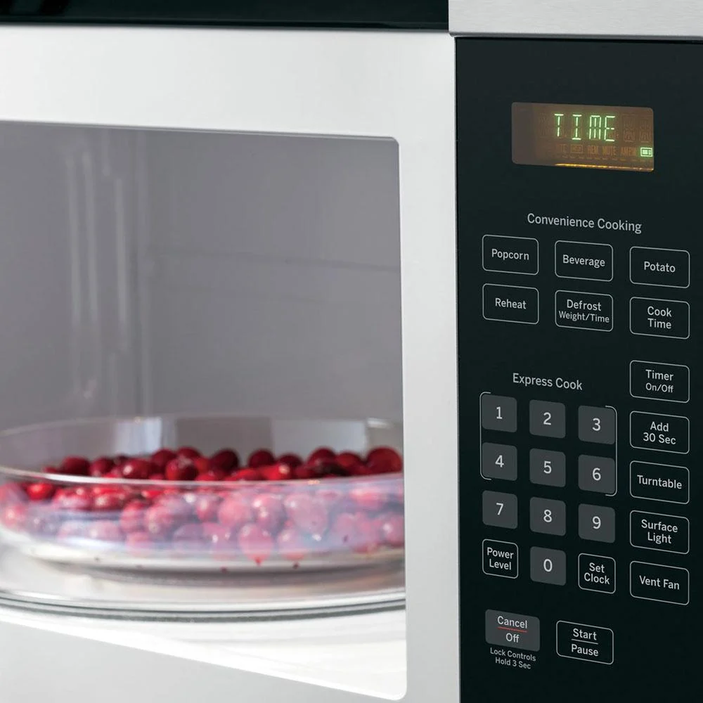 GE 1.6 Cu. Ft. Over-the-Range Microwave Oven Steel (Open Box) + 1 Year Warranty - Image 7