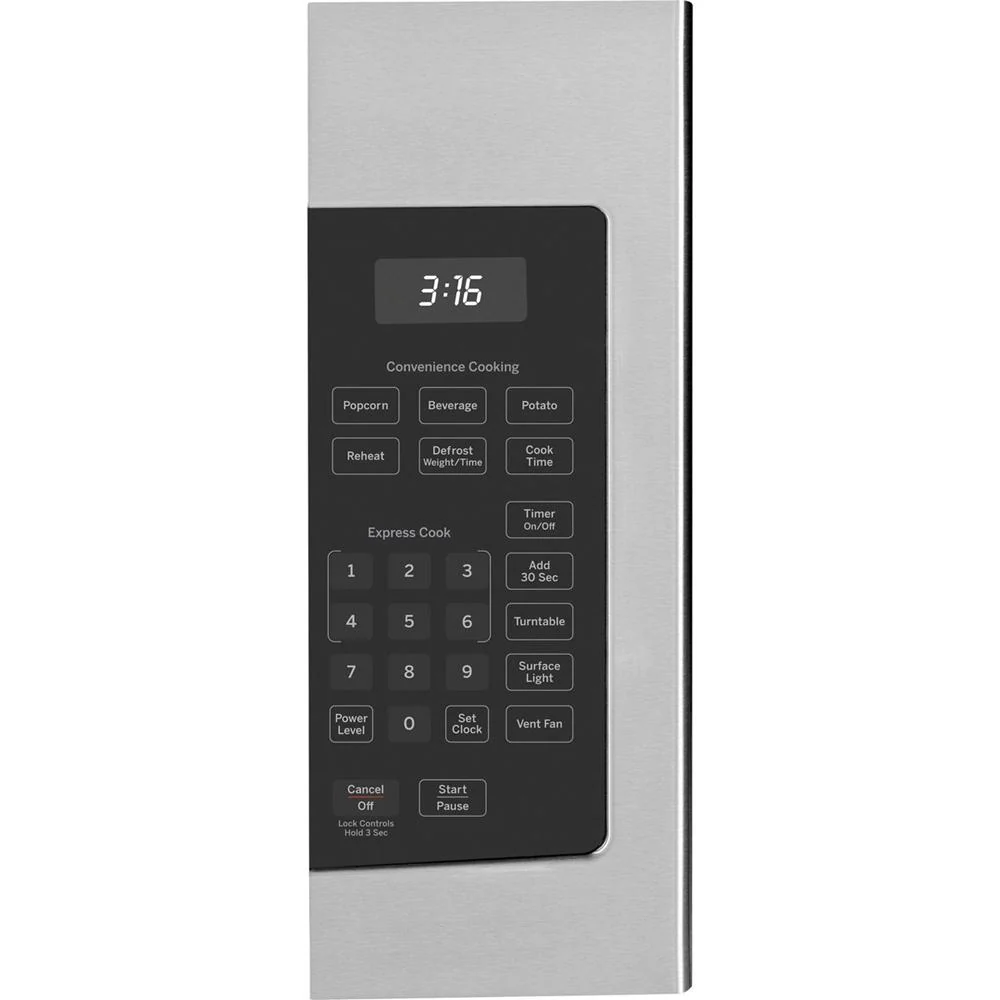 GE 1.6 Cu. Ft. Over-the-Range Microwave Oven Steel + Oven Mitt & 3 Year Warranty - Image 4