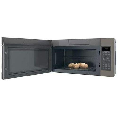 GE 1.9 Cu. Ft. Over-the-Range Sensor Microwave Oven, Slate - Image 12