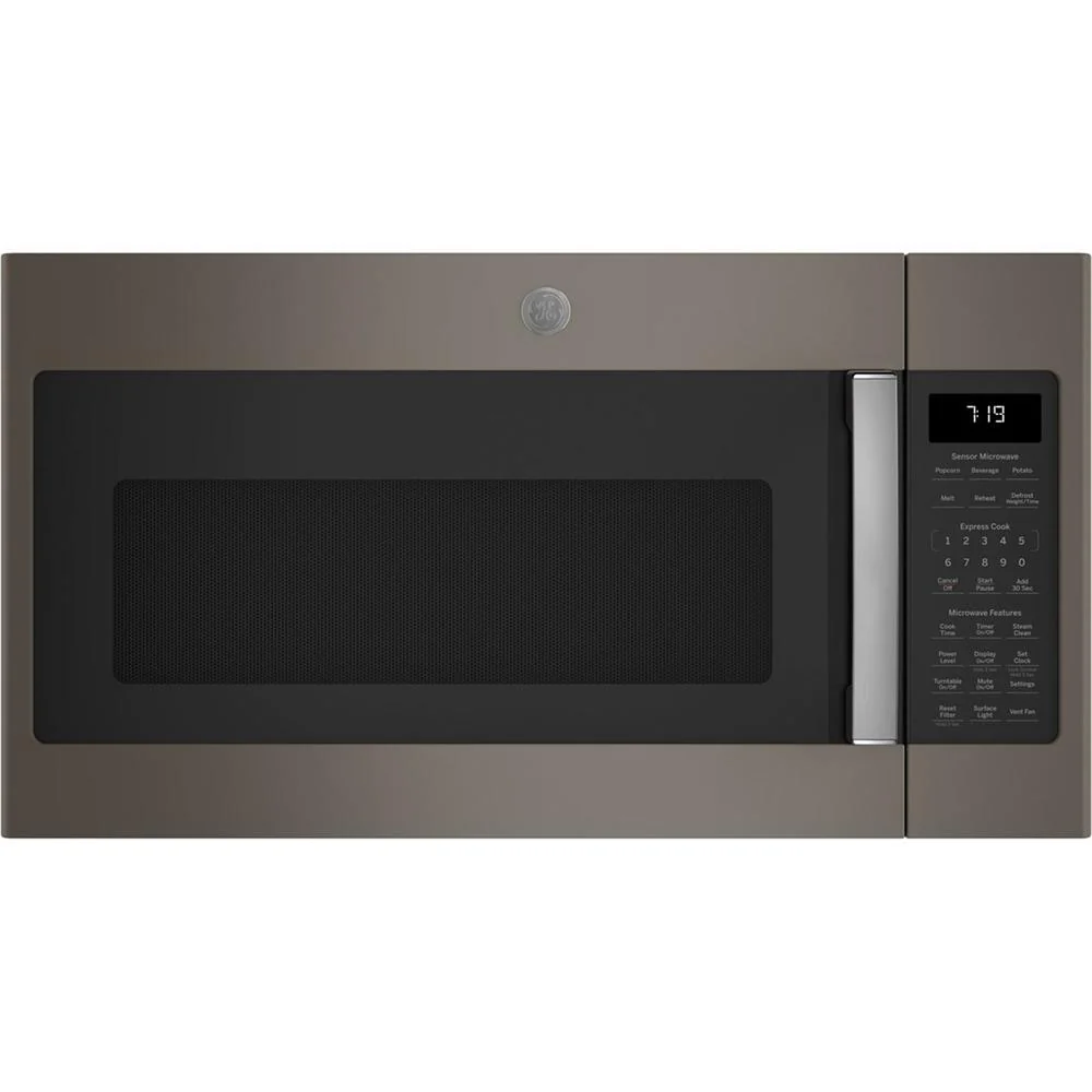 GE 1.9 Cu. Ft. Over-the-Range Sensor Microwave Oven Slate with 2 Year Warranty - Image 2
