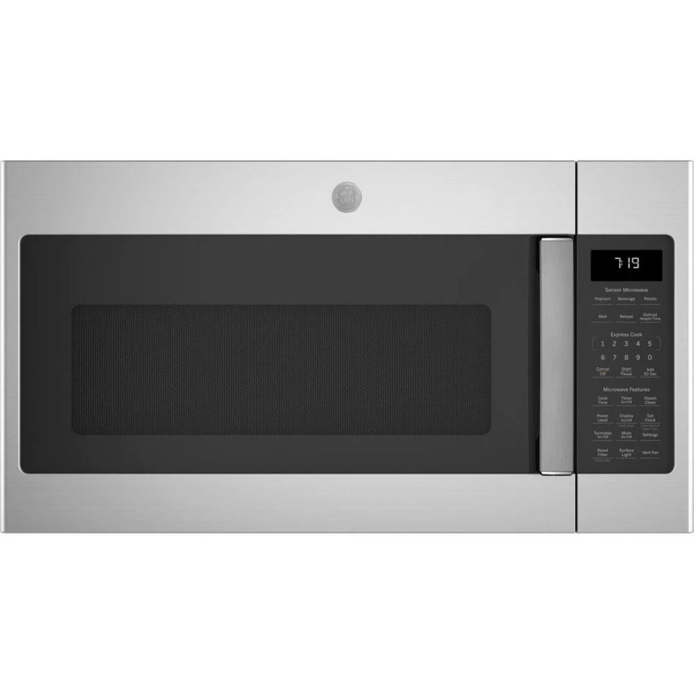 GE 1.9 Cu. Ft. Over-the-Range Sensor Microwave Oven, Stainless Steel - Open Box