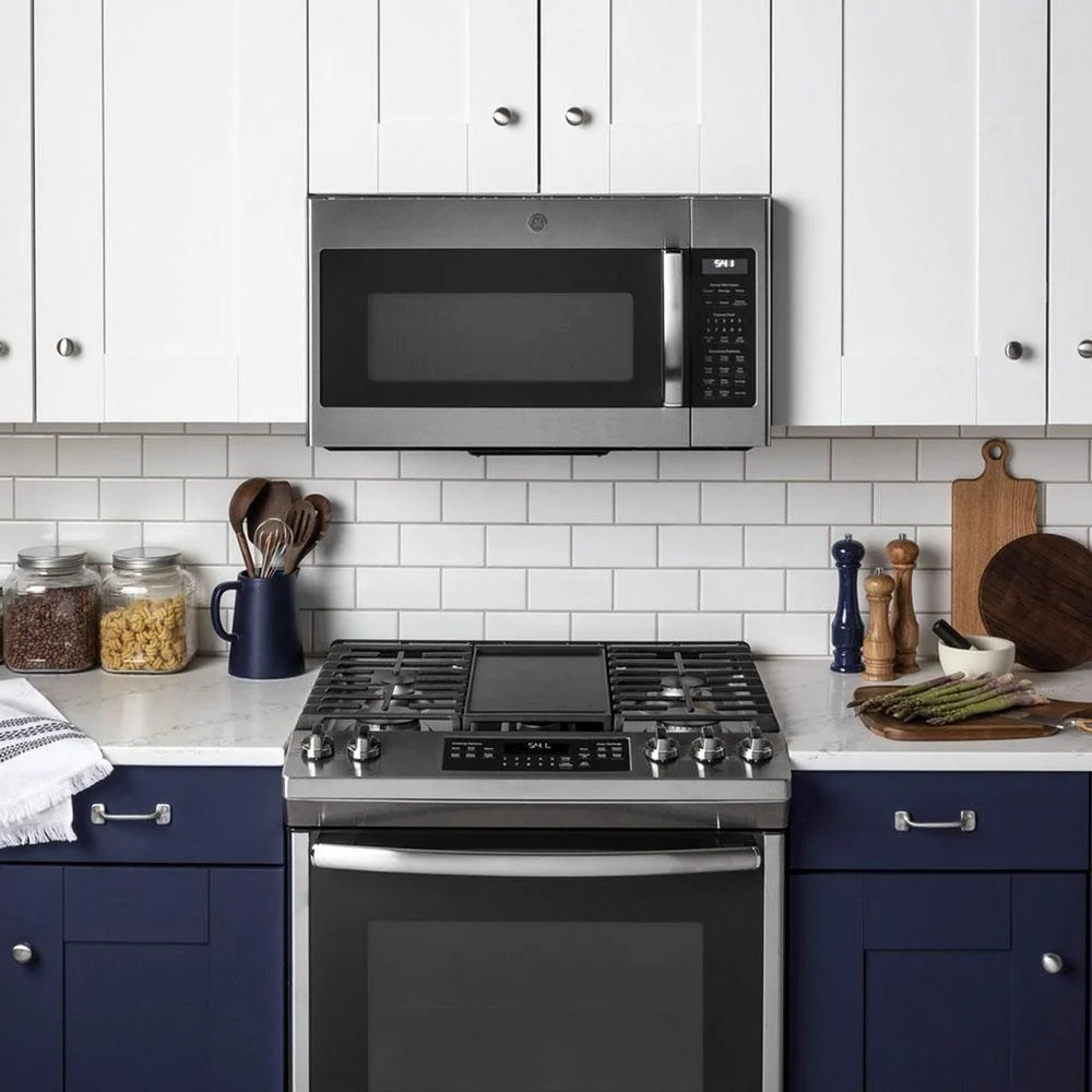 GE 1.9 Cu. Ft. Over-the-Range Sensor Microwave Oven, Stainless Steel - Open Box - Image 6