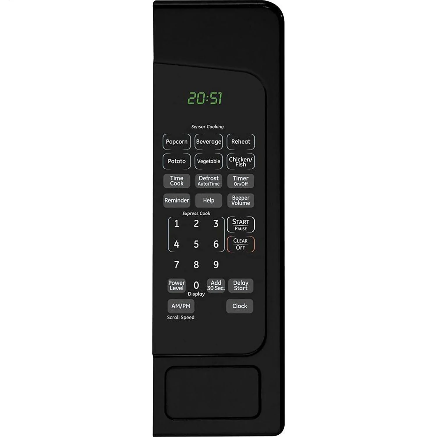 GE 2.0 Cu. Ft. Capacity Countertop Microwave Oven - Image 3