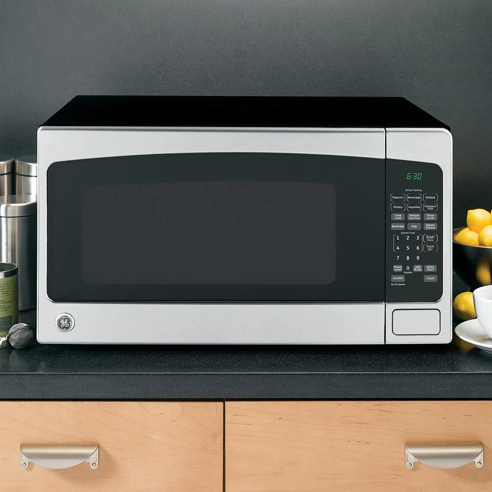 GE 2.0 Cu. Ft. Capacity Countertop Microwave Oven Open Box with 1 Year Warranty - Image 4