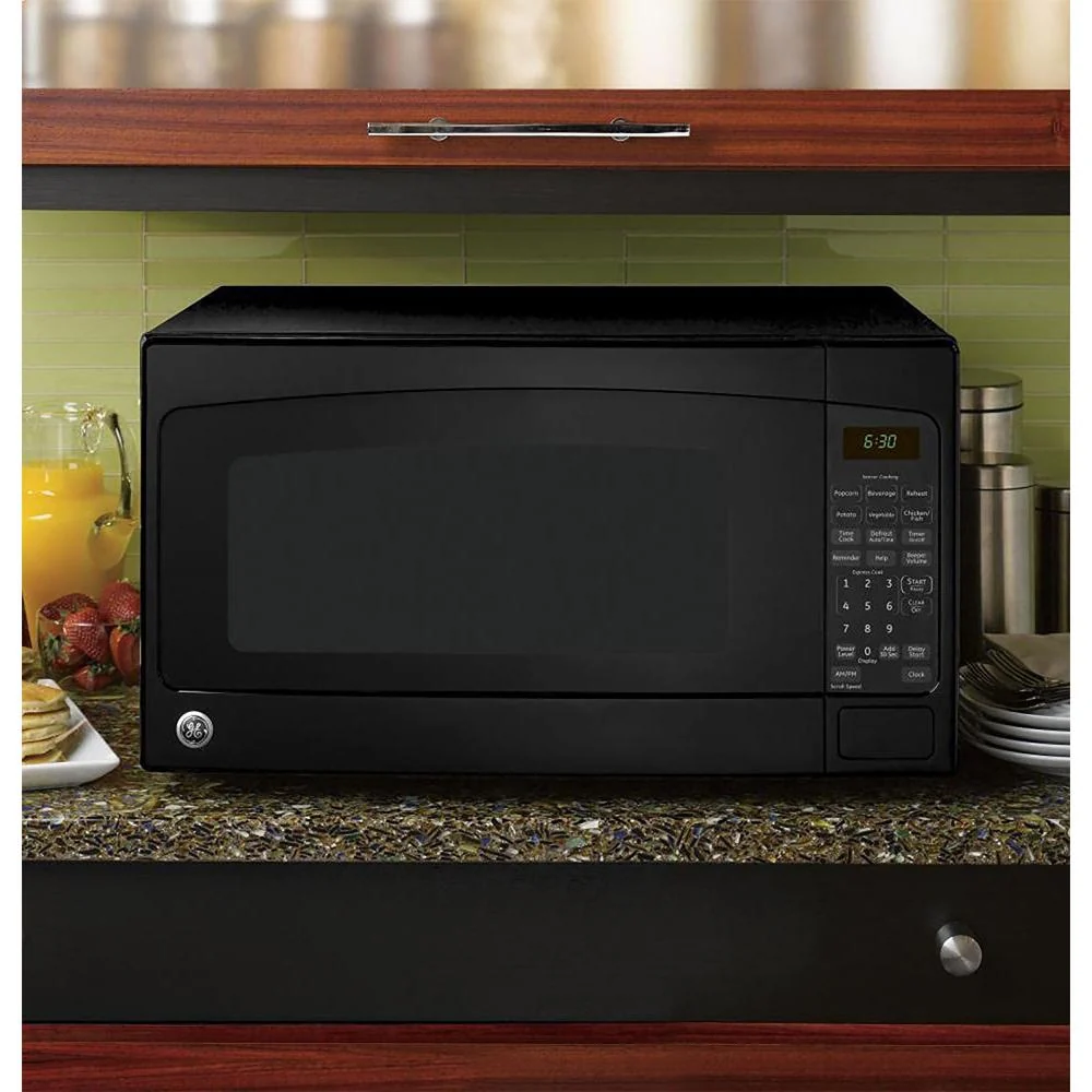 GE 2.0 Cu. Ft. Capacity Countertop Microwave Oven with 2 YR Warranty Bundle - Image 3