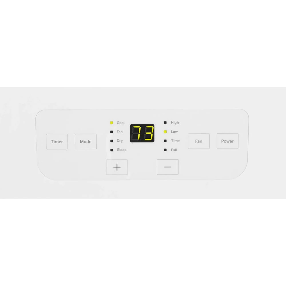 GE 8,000BTU 3-in-1 Portable Air Conditioner, White - Refurbished - Image 5