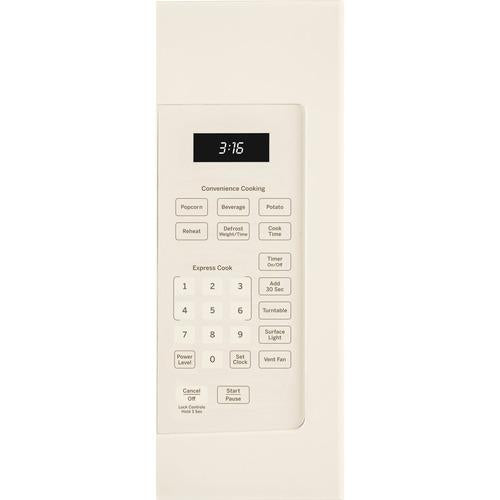GE DENTED 1.6 Cu. Ft. Over-the-Range Microwave Oven, Bisque - Image 4