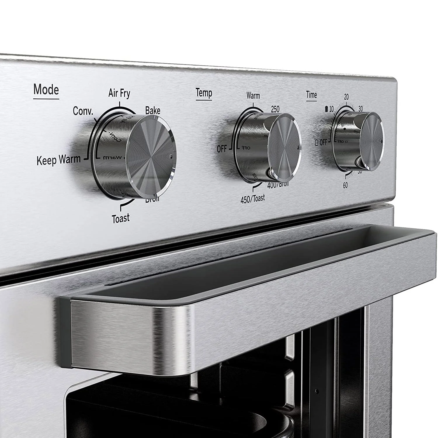 GE Digital Air Fry 8-in-1 Toaster Oven, Stainless Steel - G9OAAASSPSS - Image 8