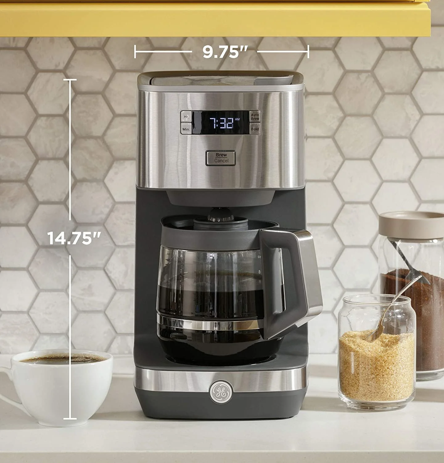 GE Drip Coffee Maker with Glass Carafe - G7CDAASSPSS Certified Refurbished - Image 10