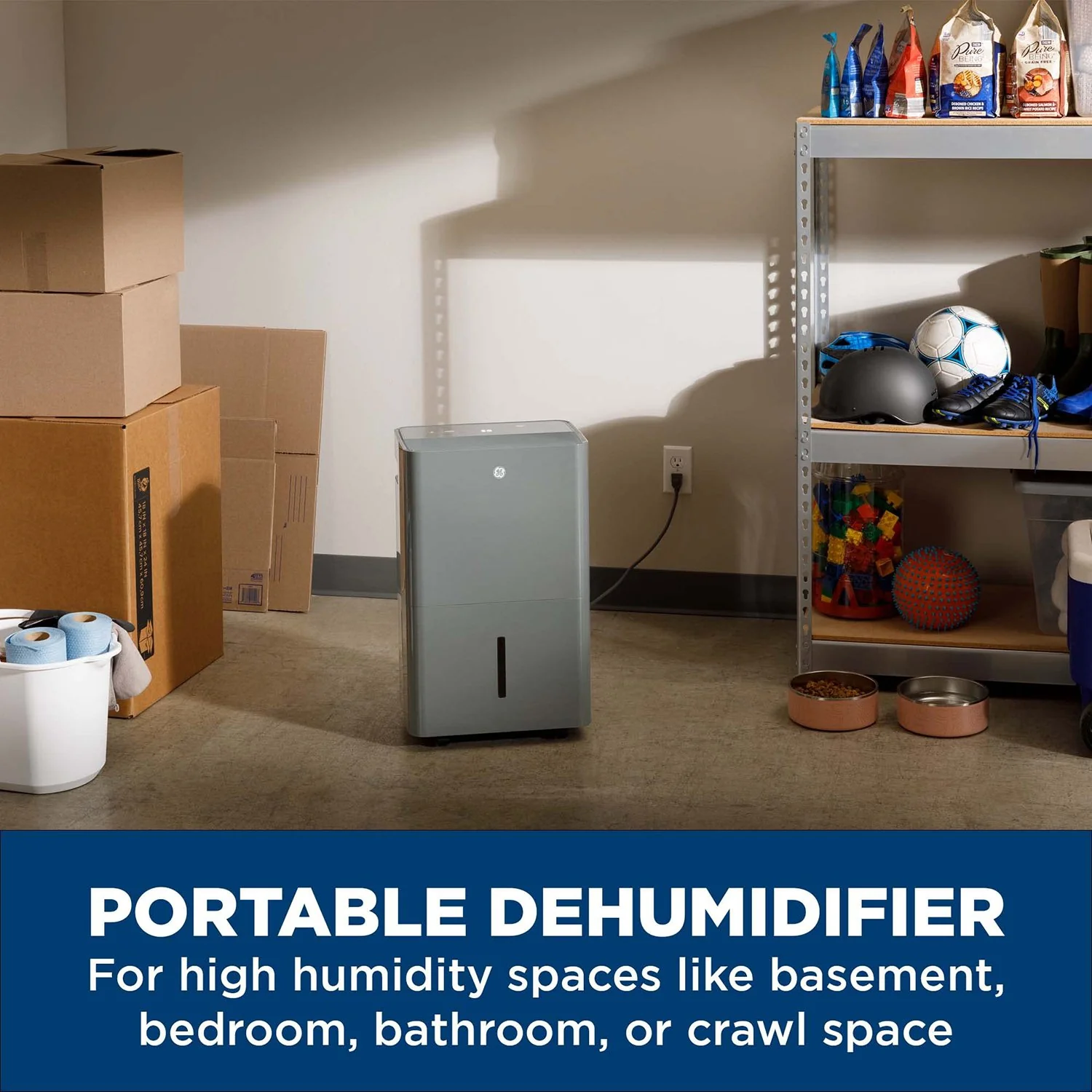 GE ENERGY STAR 50 Pint Portable Dehumidifier with Built-in Pump - Image 6