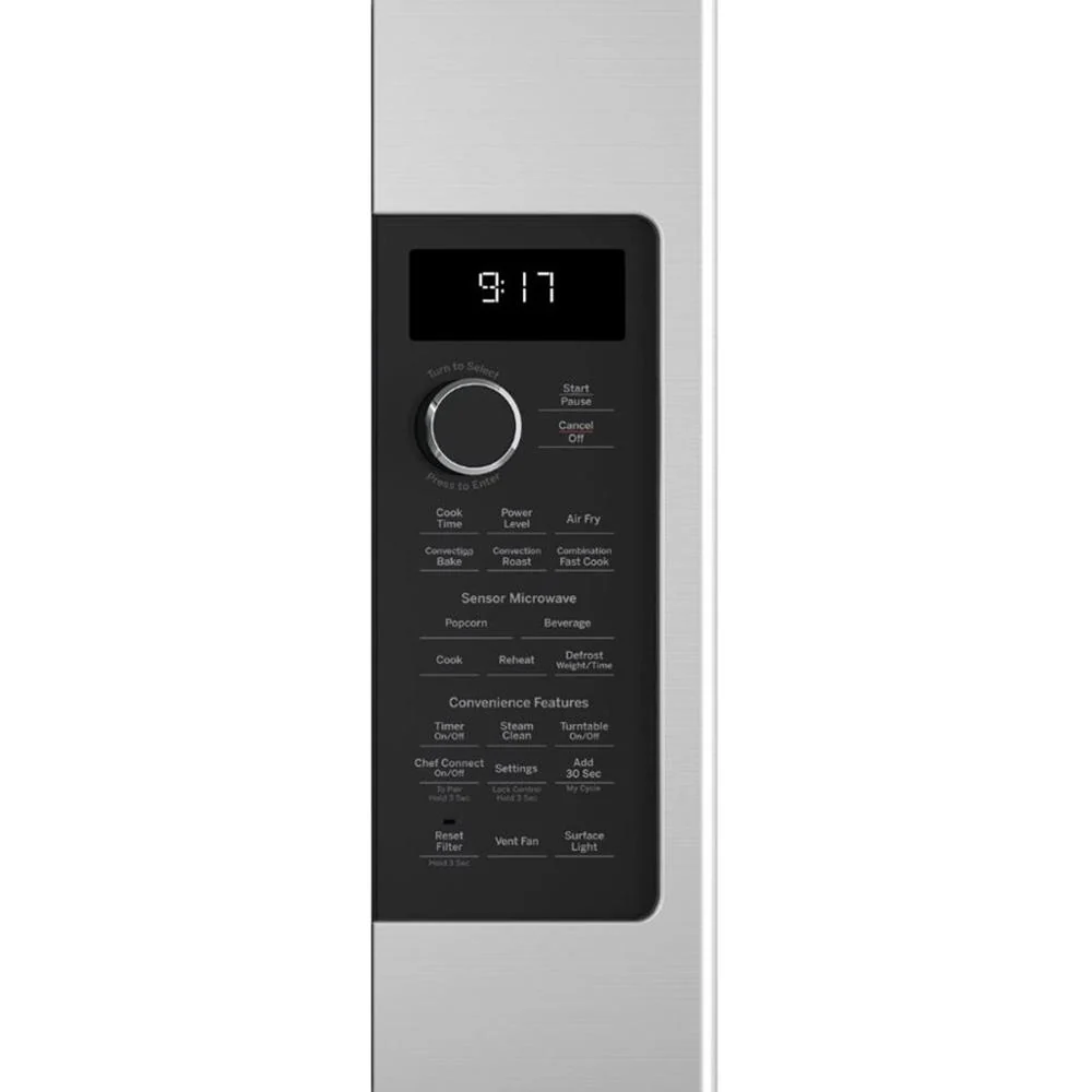 GE Profile 1.7 Cu. Ft. Convection Over-the-Range Microwave Oven Steel Open Box - Image 10