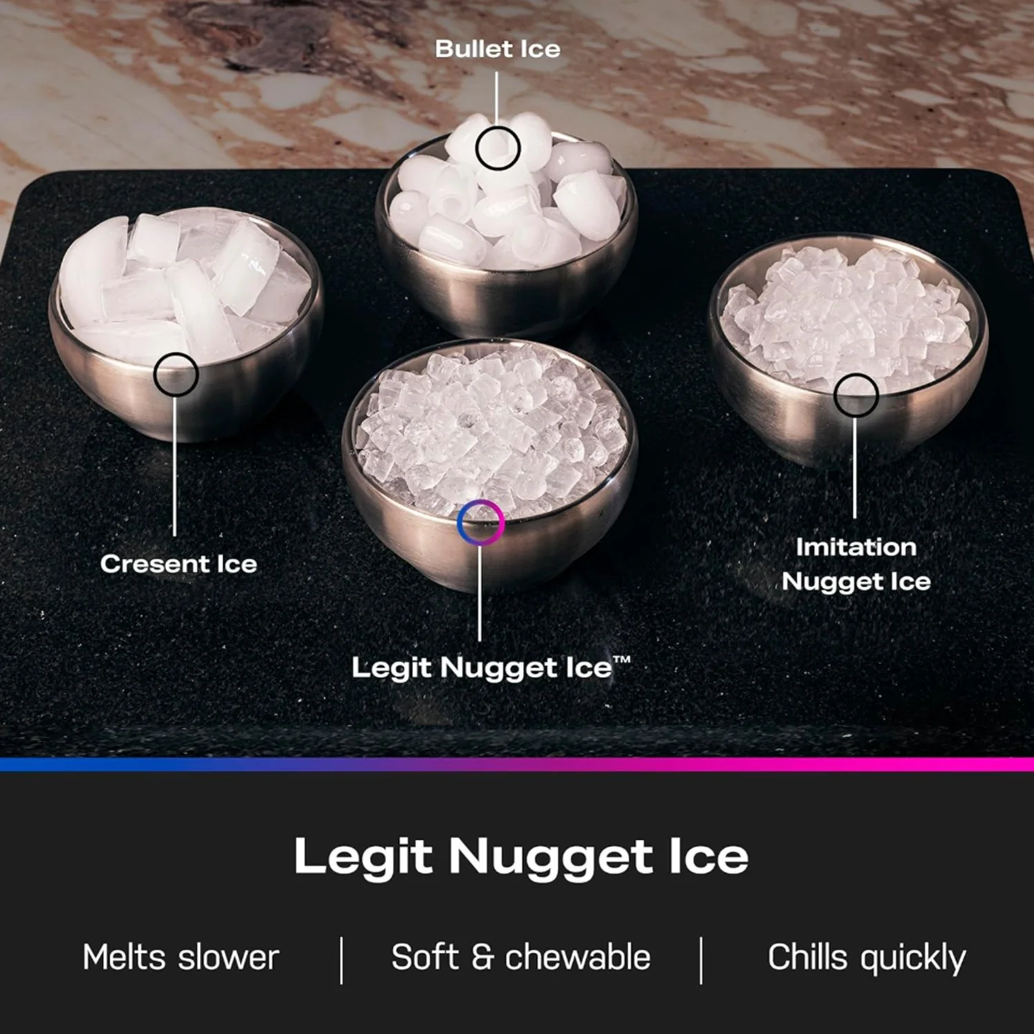 GE Profile Opal 2.0 Ultra Nugget Ice Maker with Scale Inhibiting Filter Refurbished - Image 5
