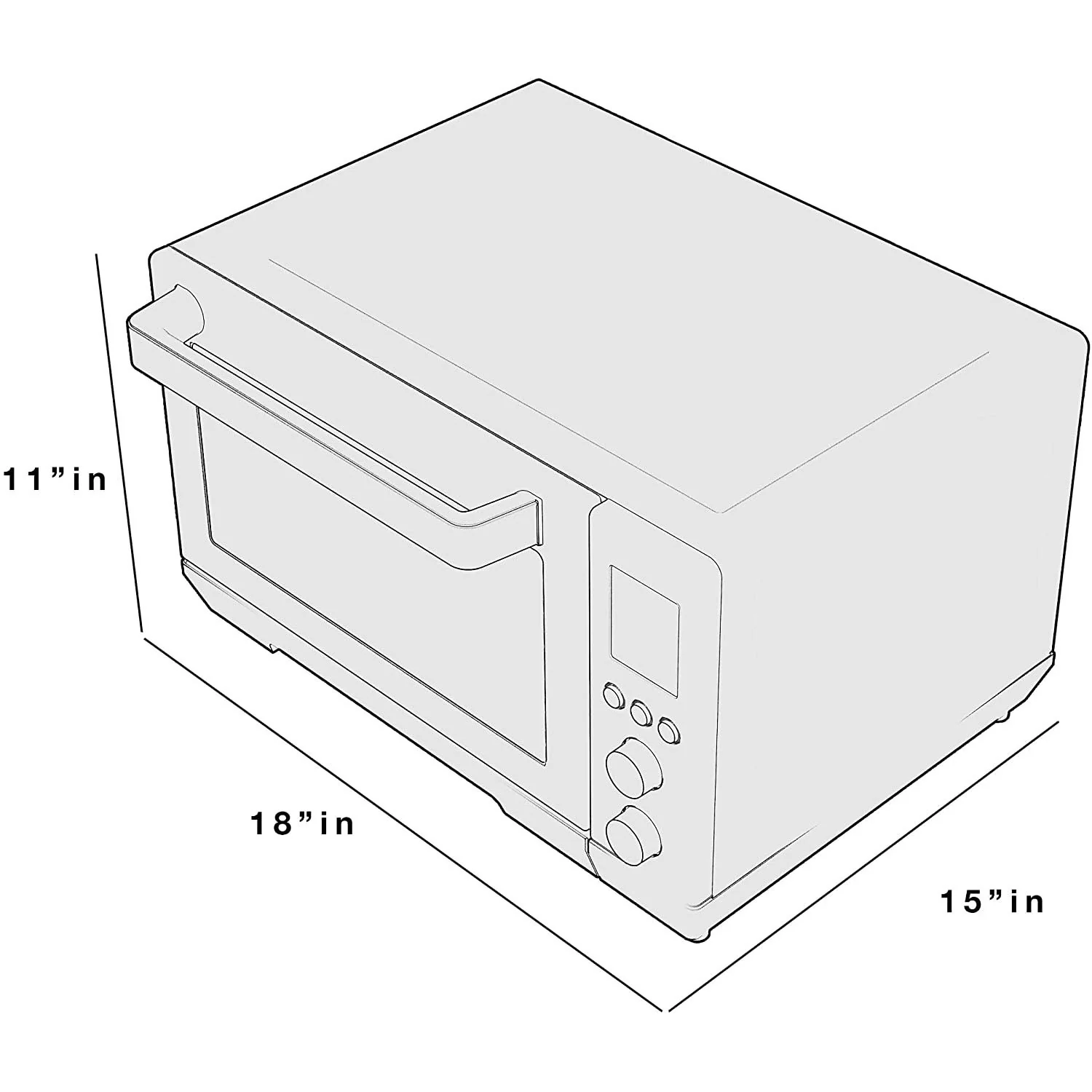 GE Quartz Convection Toaster Oven, Stainless Steel - G9OCABSSPSS - Image 6