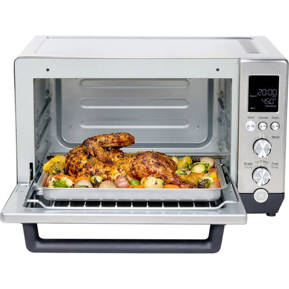 GE Quartz Convection Toaster Oven, Stainless Steel (Open Box) + 1 Year Warranty - Image 5