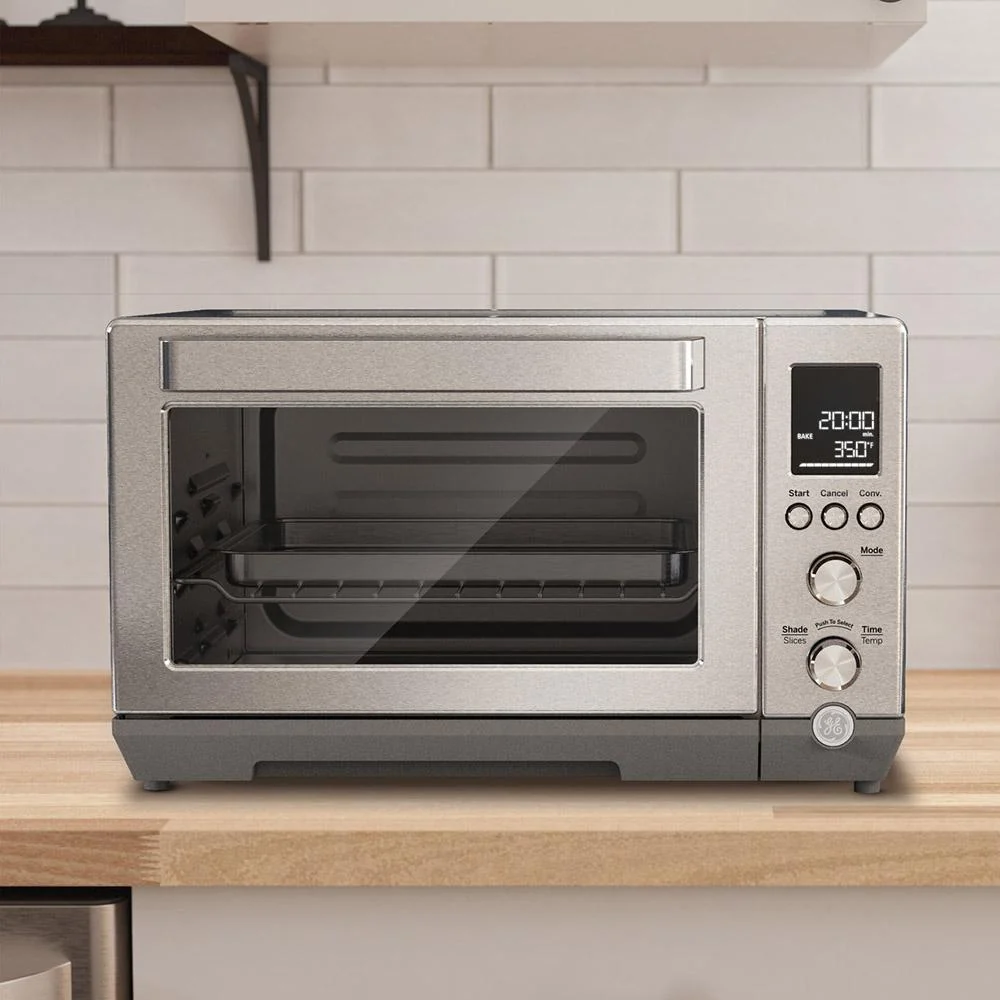 GE Quartz Convection Toaster Oven, Stainless Steel (Open Box) + 1 Year Warranty - Image 9
