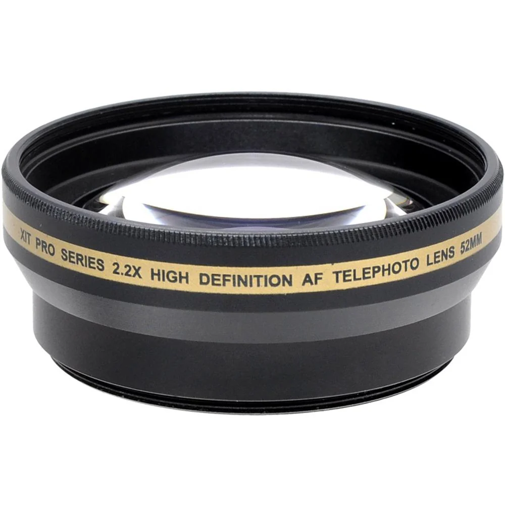 General Brand 52mm High Definition Pro 2x Telephoto Conversion Lens (Black) - Image 3