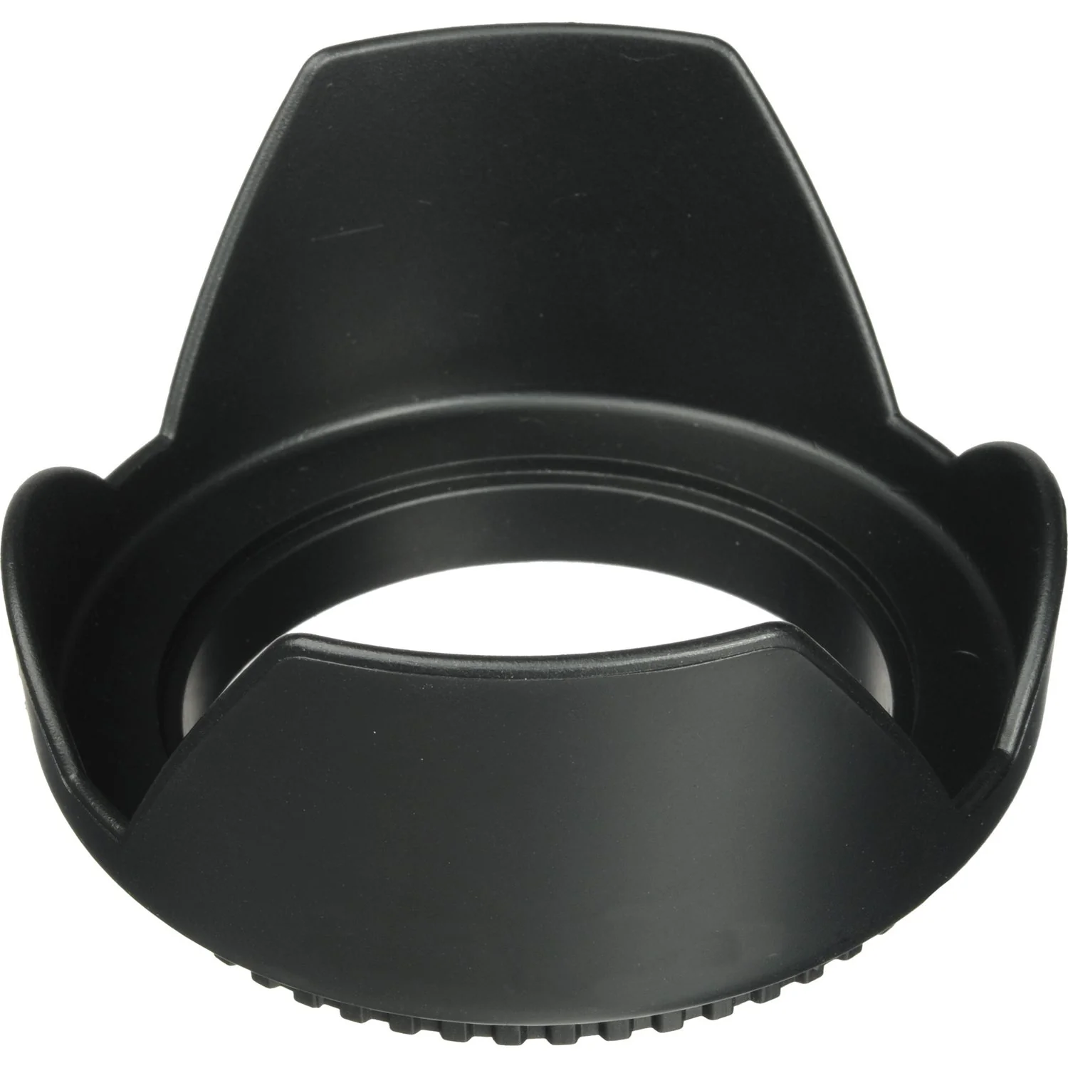 General Brand 72mm Pro Series Hard Tulip Lens Hood - Black - Image 2