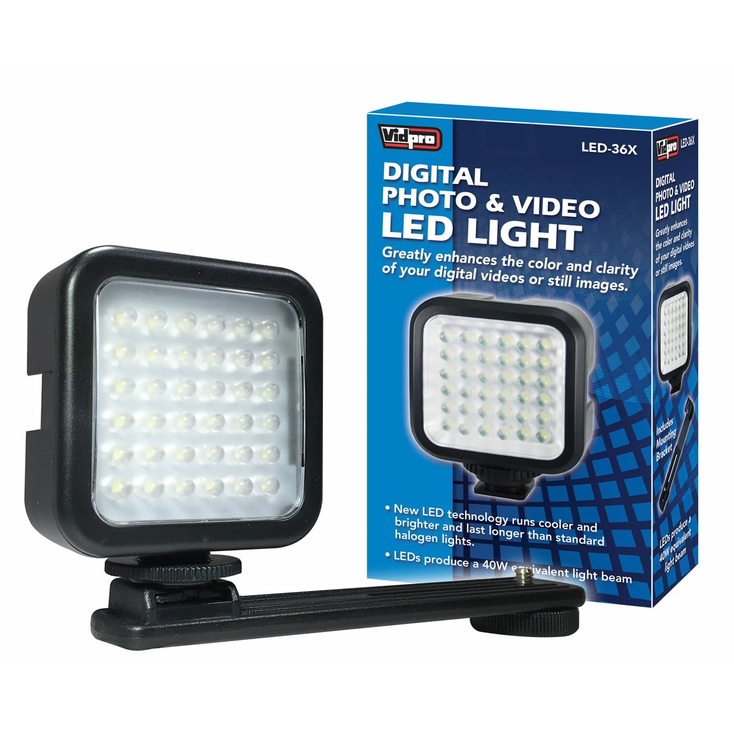 General Brand SLR Photo and Video Battery Powered LED Light - Image 2
