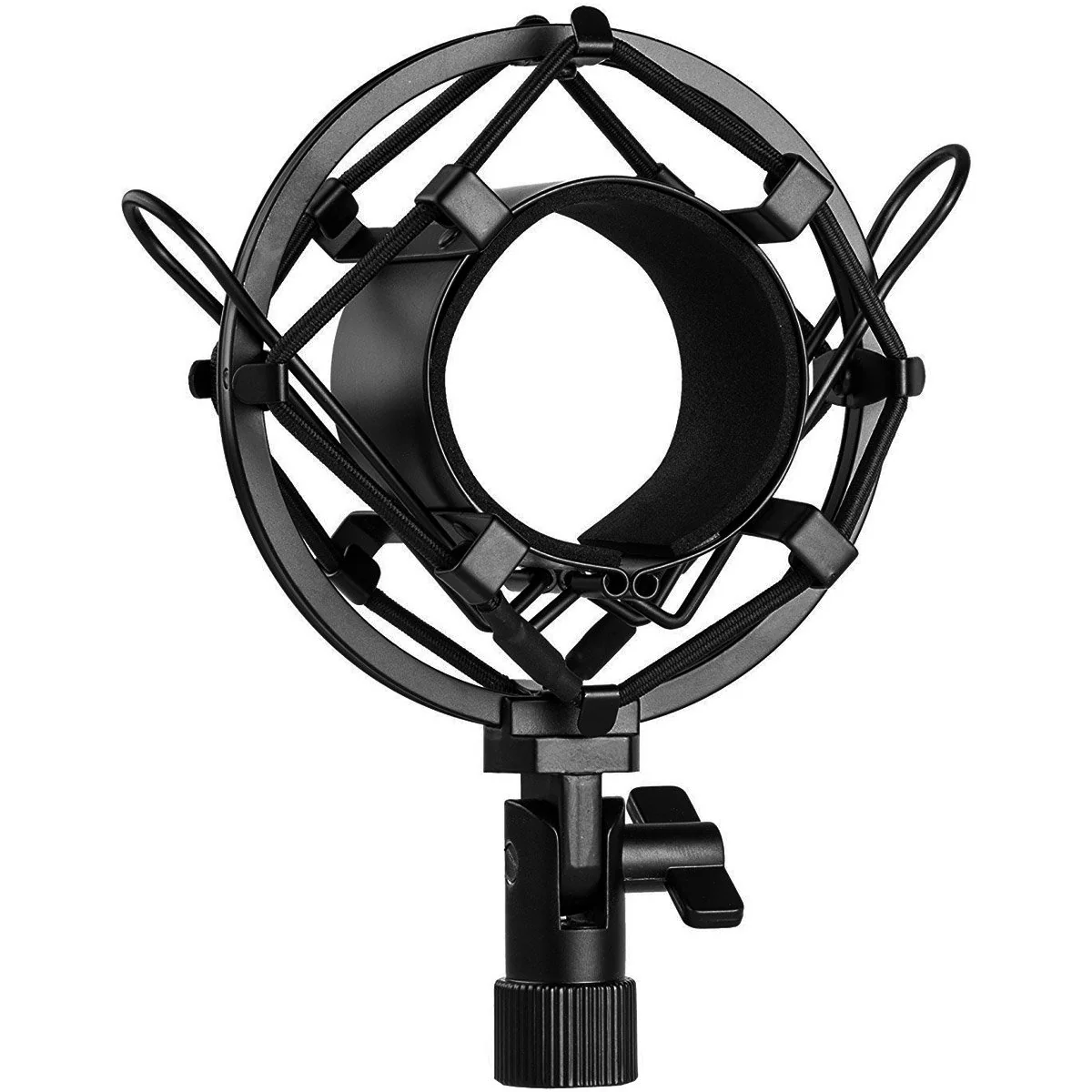 Deco Gear Metal Microphone Shock Mount for 48mm - 54mm Condenser Microphones - SMC-17BK