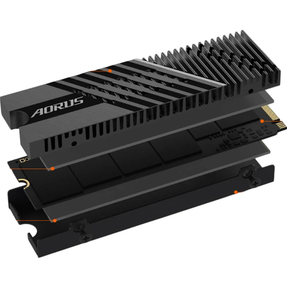 Gigabyte AORUS Gen4 7000s 1TB NVMe Solid State Drive (PCI-Express 4.0 x4) - Image 6