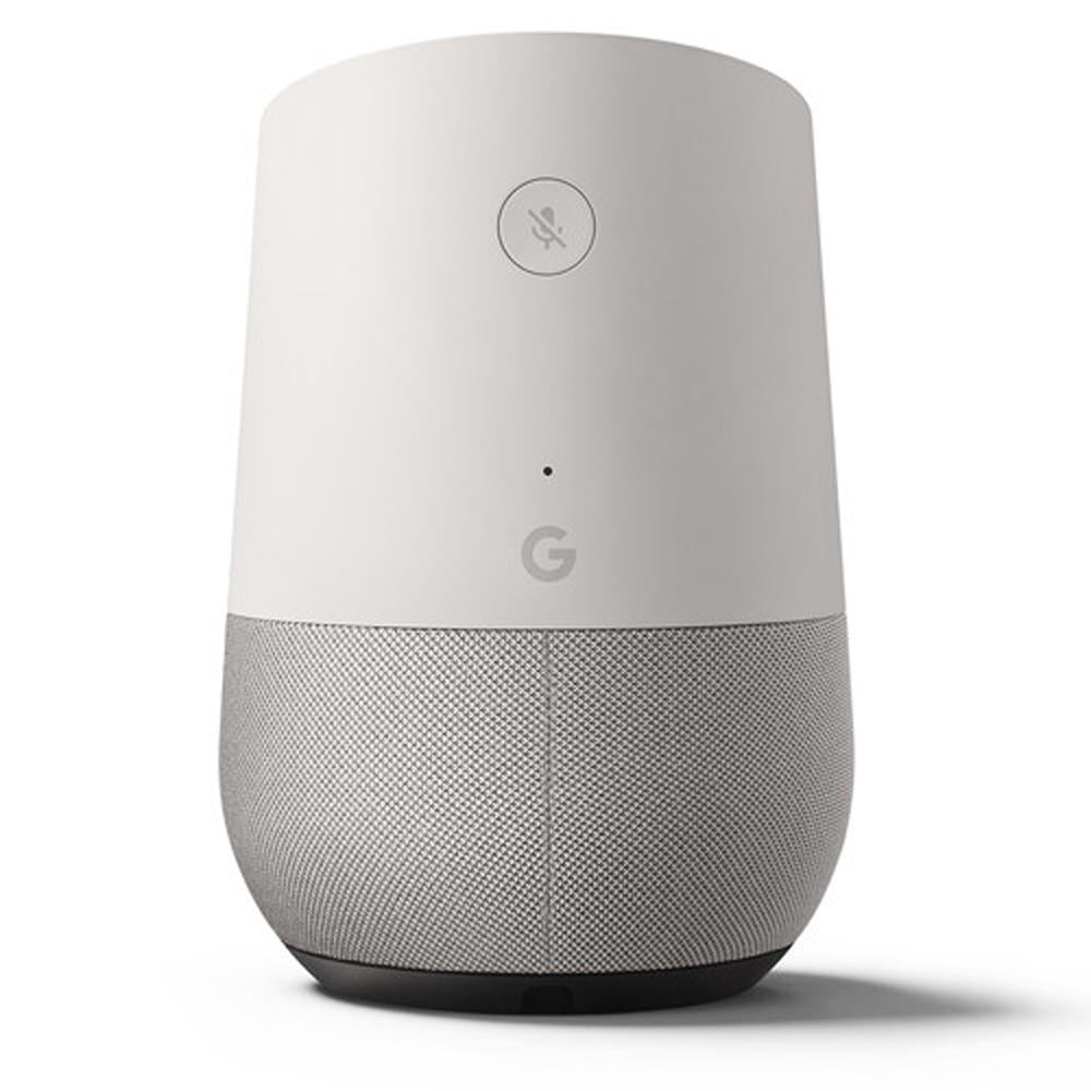 Google Home Smart Speaker with Google Assistant, White/Slate (GA3A00417A14) - Image 2