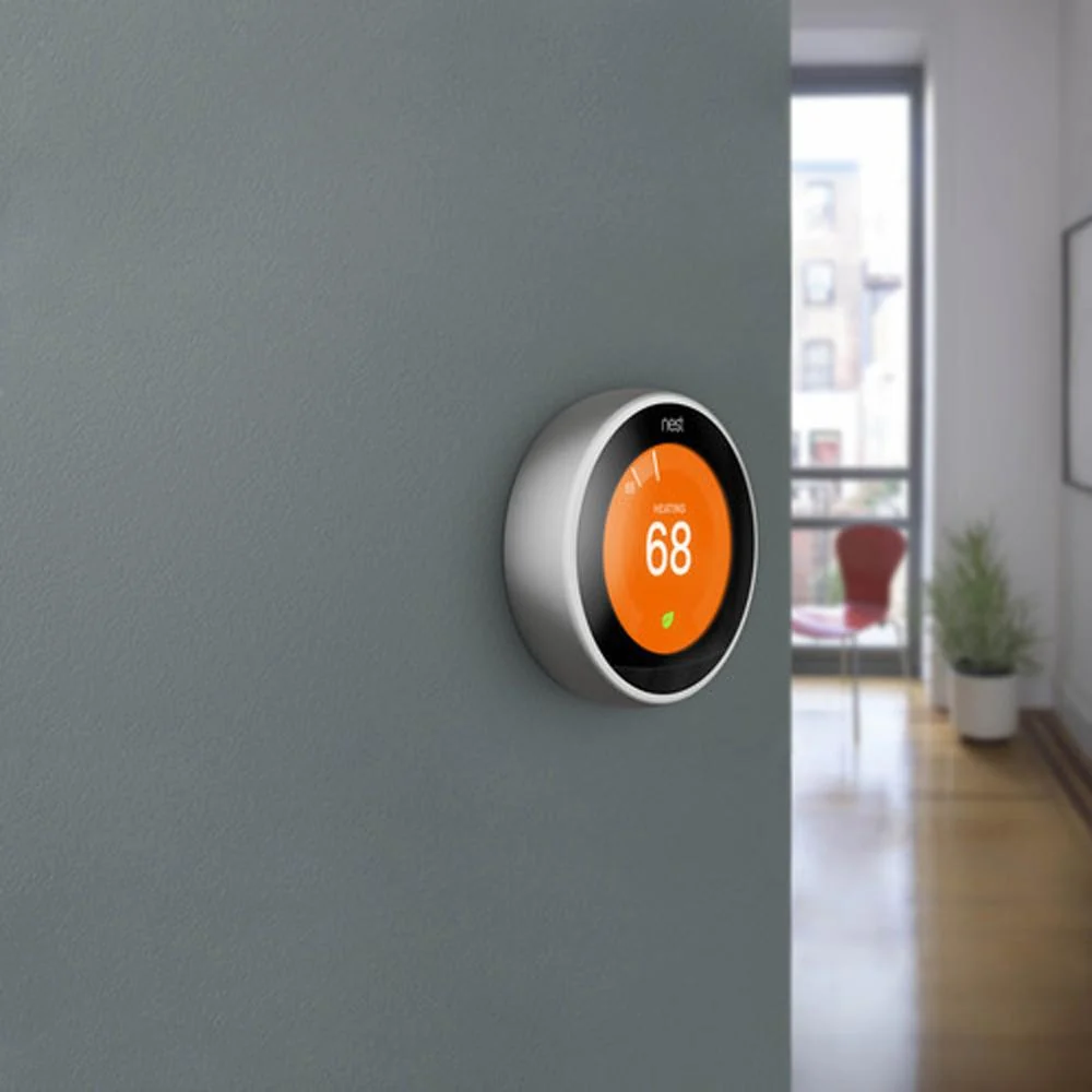 Google Nest 3rd Generation Learning Thermostat (Stainless Steel) T3007ES - Refurbished - Image 3