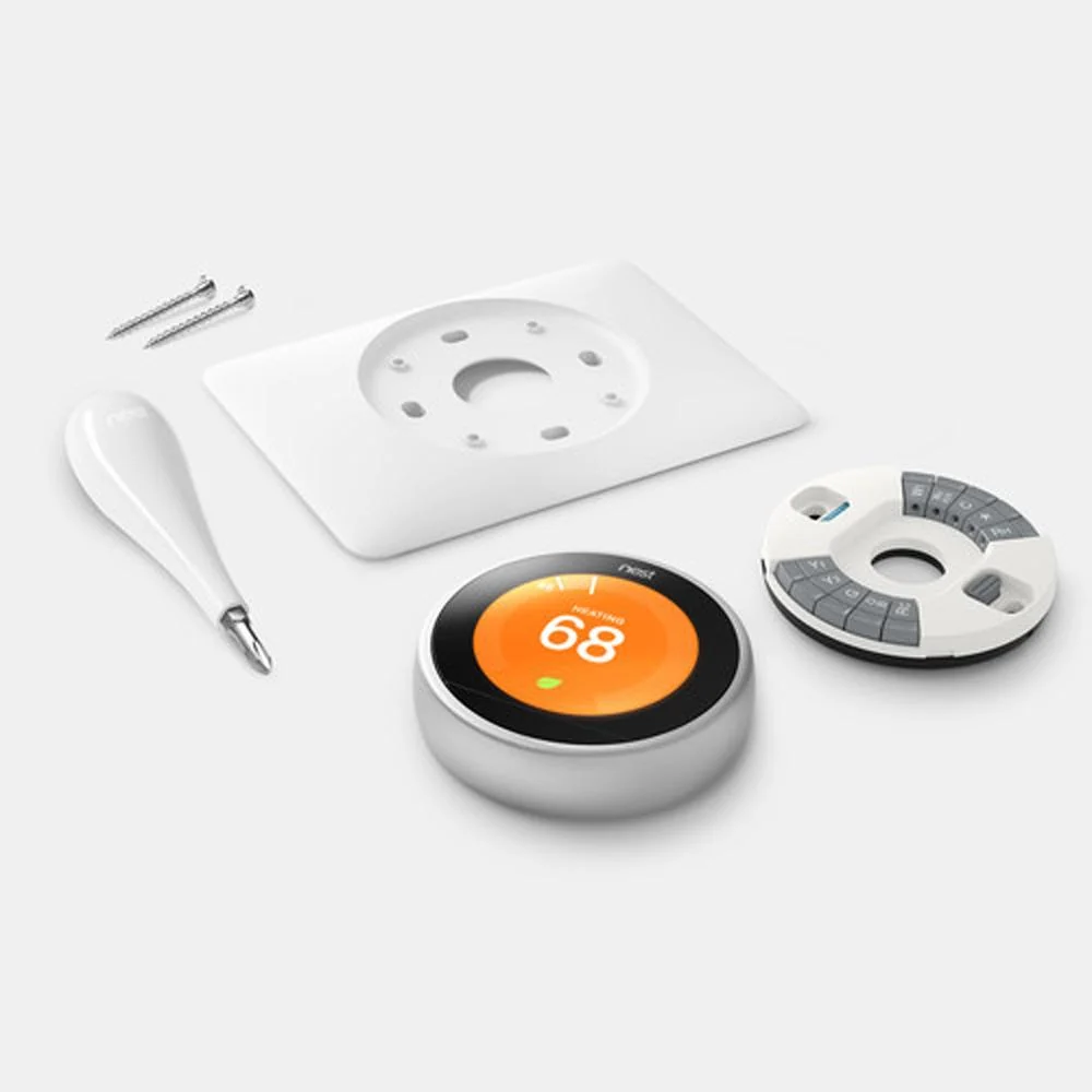 Google Nest 3rd Generation Learning Thermostat (Stainless Steel) T3007ES - Refurbished - Image 4