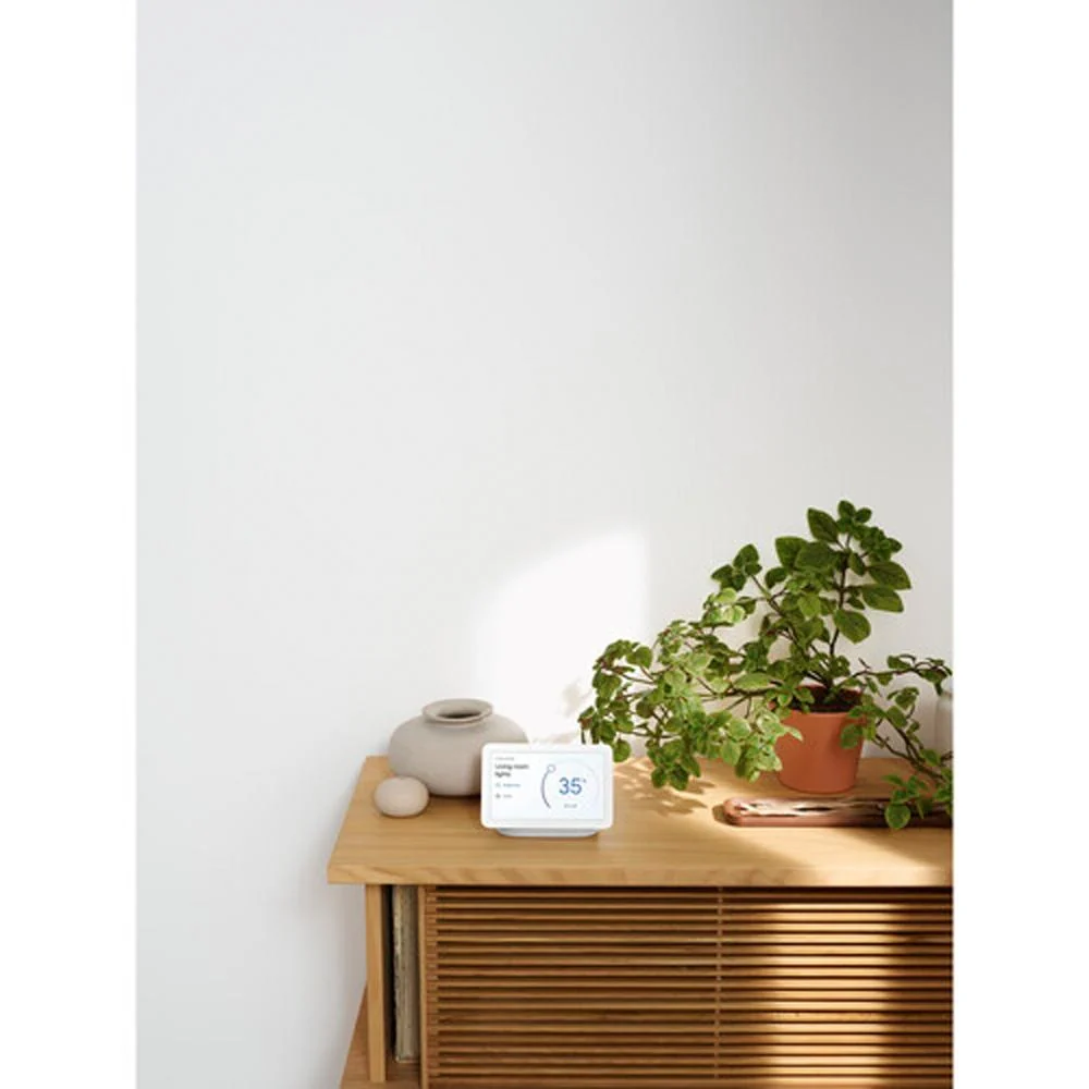 Google Nest Hub Smart Display with Assistant Chalk 2nd Gen + Router 2 Pack Sand - Image 8