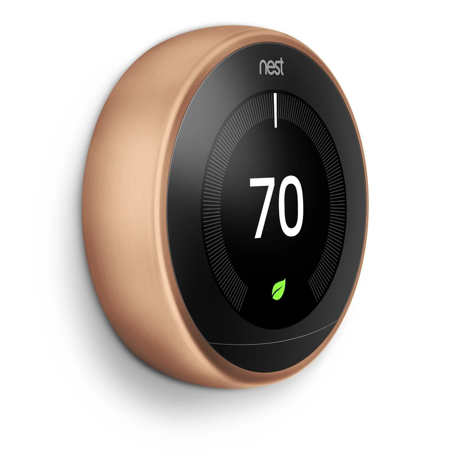 Google Nest 3rd Generation Learning Thermostat (Copper) T3021US - Image 2