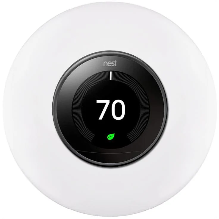 Google Nest Learning Smart Thermostat Gen 3 Mirror Black T3018US + Home Wall Mount Kit - Image 9