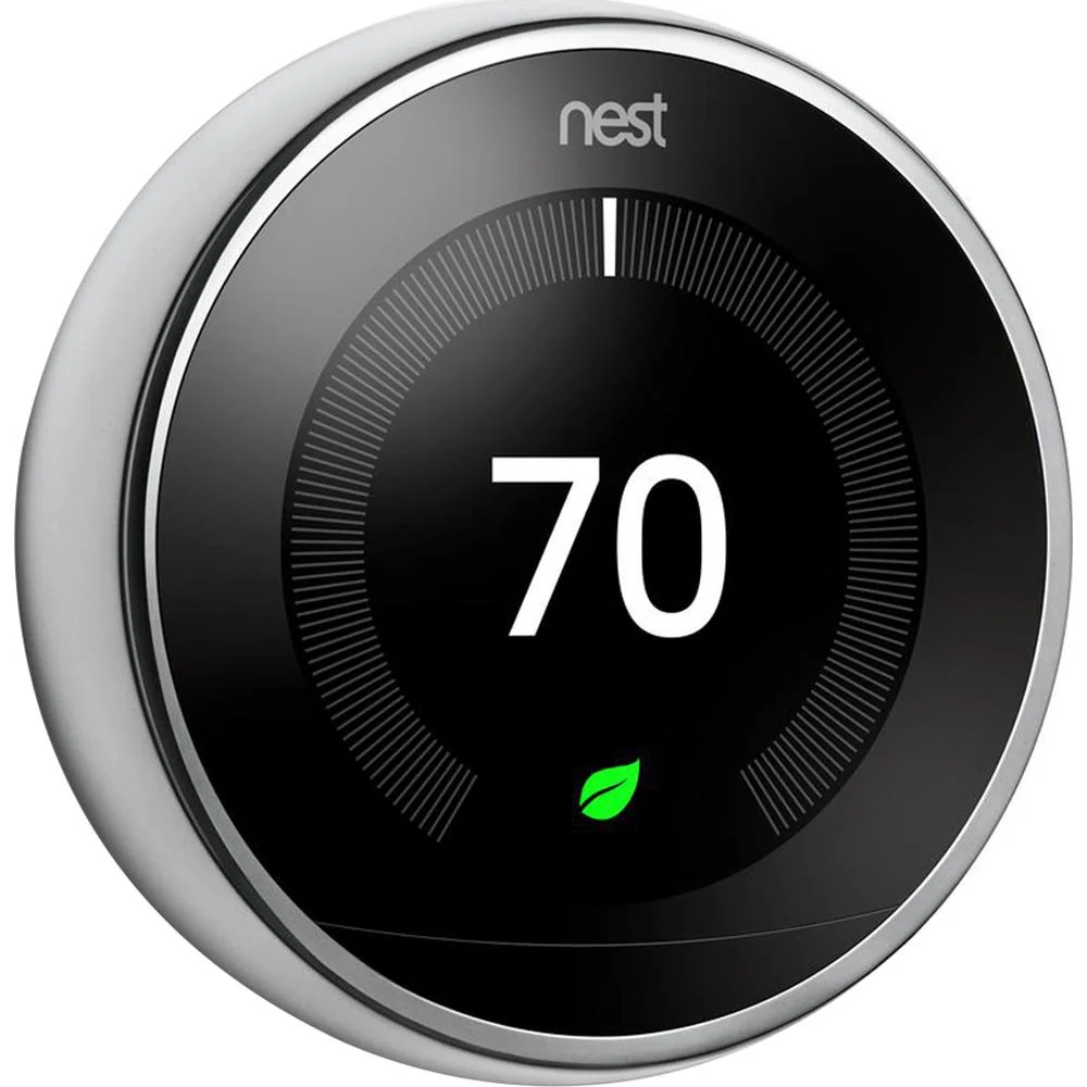 Google Nest Learning Thermostat 3rd Gen Smart Thermostat (Polished Steel) - Open Box - Image 7