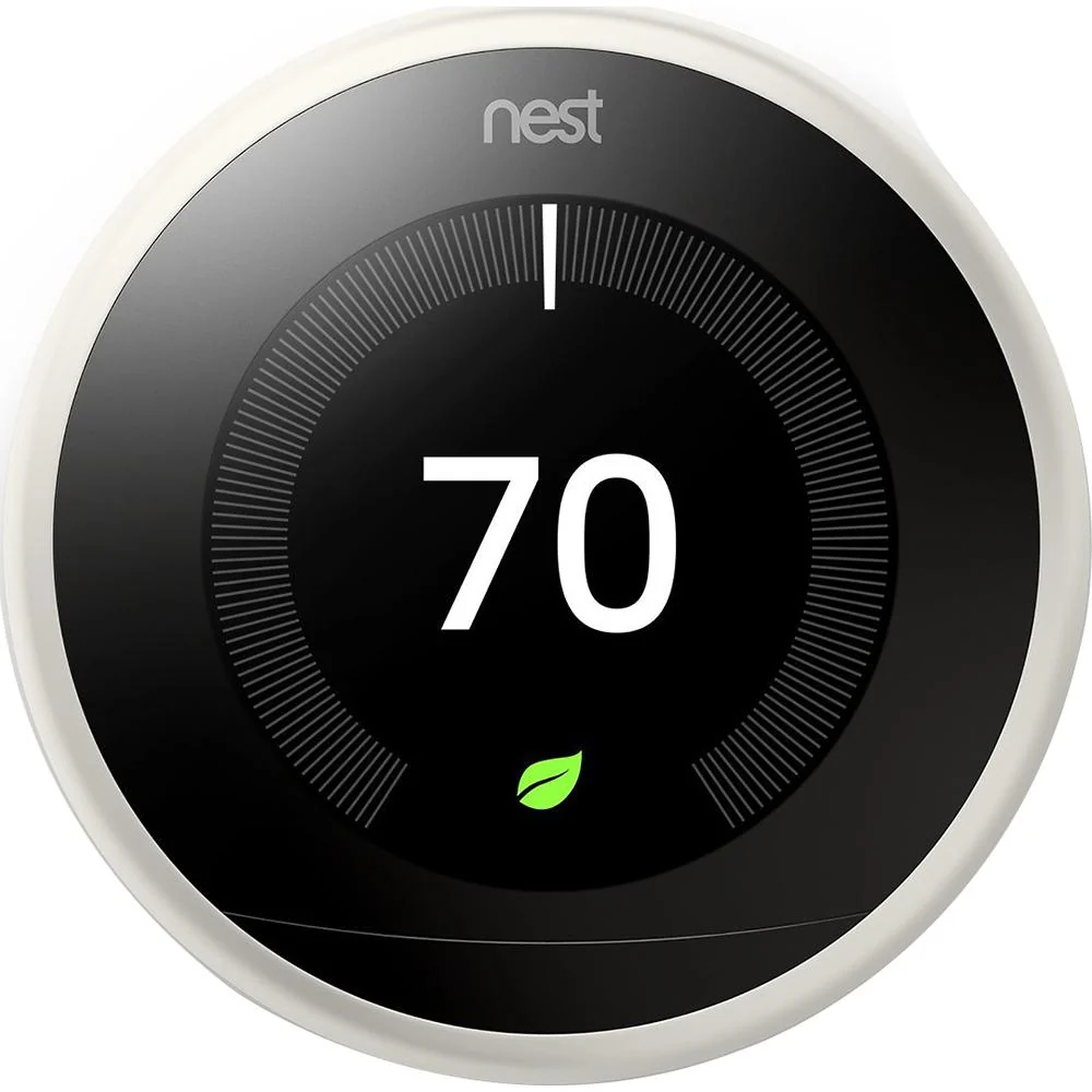 Google Nest Learning Thermostat 3rd Generation White Open Box + 1 Year Warranty - Image 2