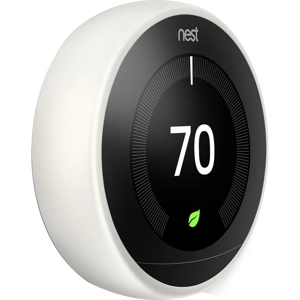 Google Nest Learning Thermostat (3rd Generation; White) - Open Box - Image 2