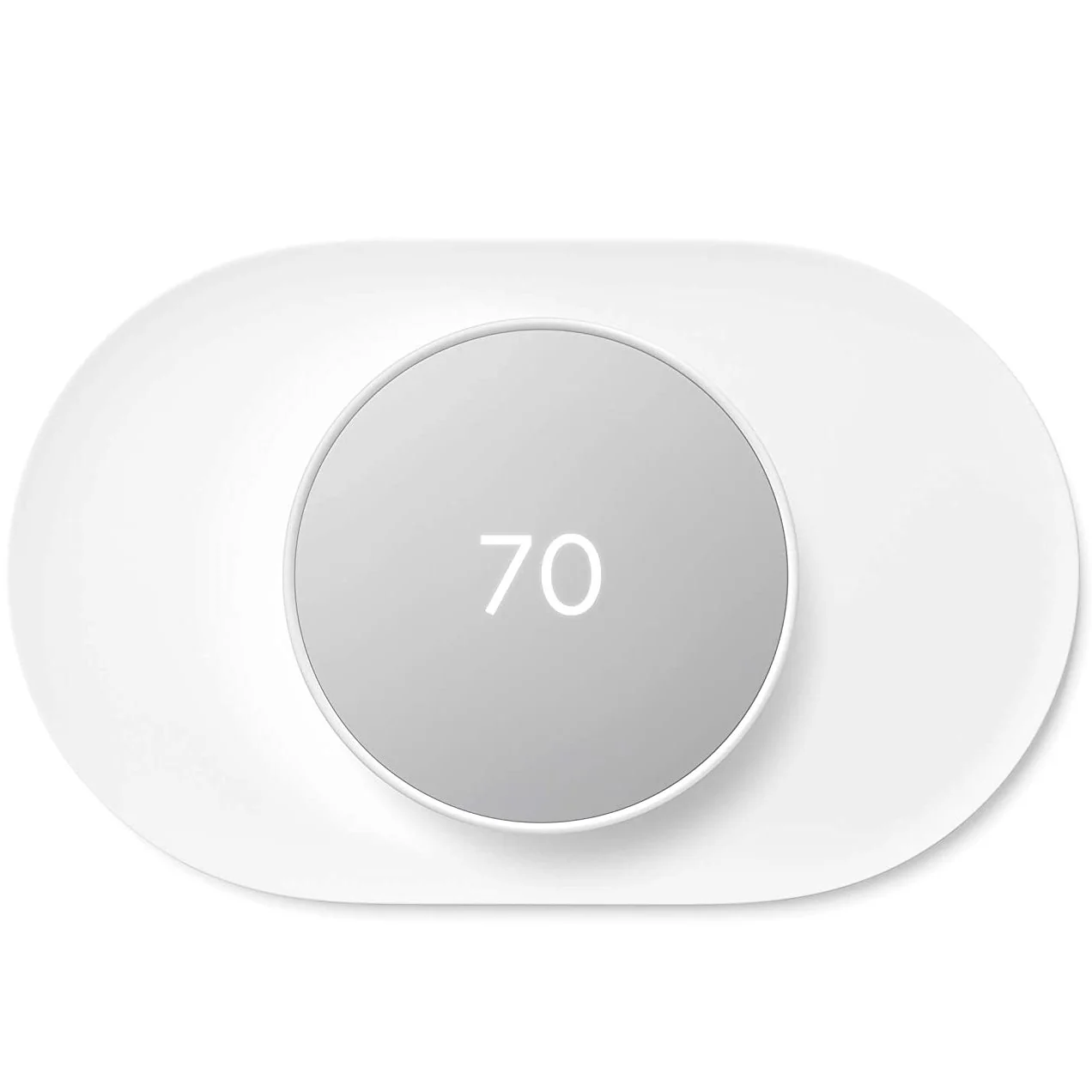 Google Nest Trim Plate for Nest Thermostat (Snow) - GA01837-US - Image 4