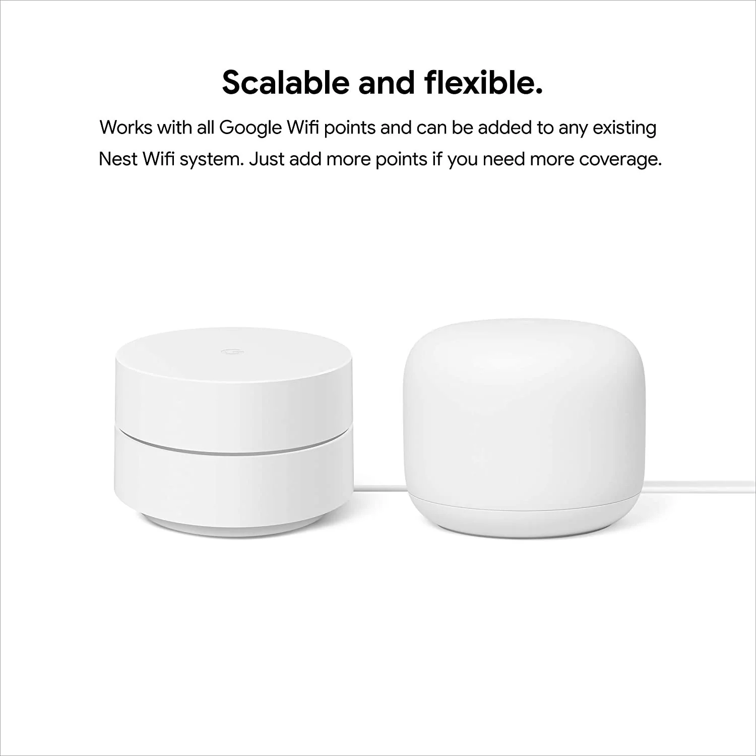 Google Wifi Mesh Network System Router AC1200 Point 3-pack (GA02434-US) - Image 3