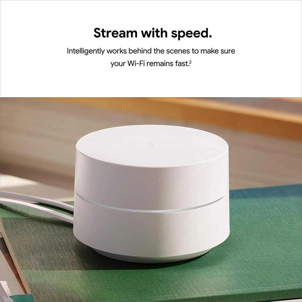 Google Wifi Mesh Network System Router AC1200 Point 3-pack 2020 Open Box - Image 4