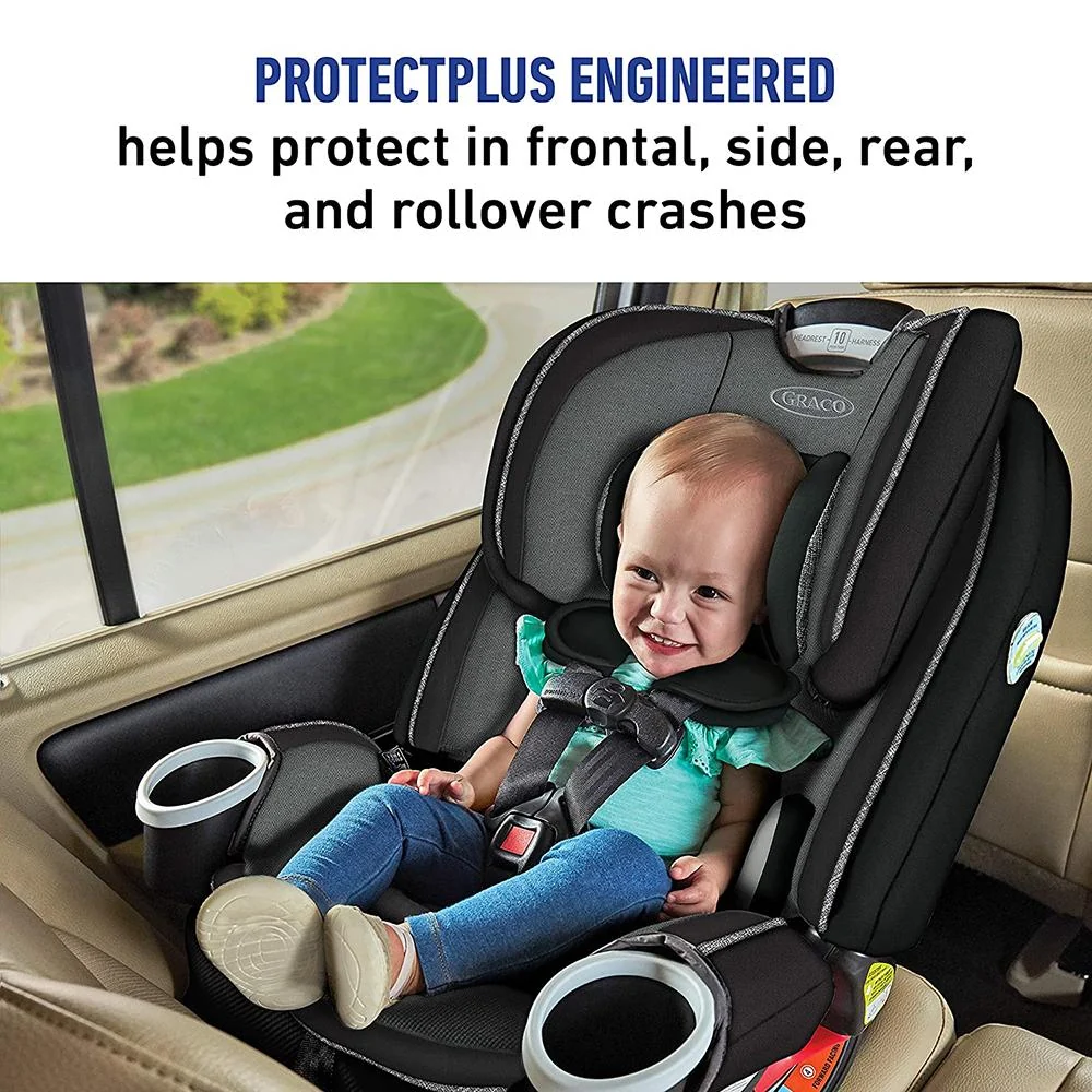 Graco 4Ever DLX 4-in-1 Infant to Toddler Car Seat, Bryant Grey - Open Box - Image 12
