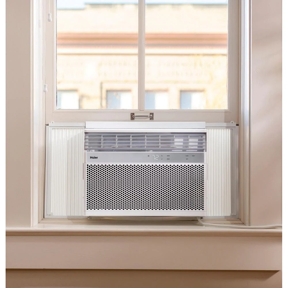 Haier QHNG08AA 8,000 BTU Smart WiFi Window Air Conditioner, White - Refurbished - Image 3