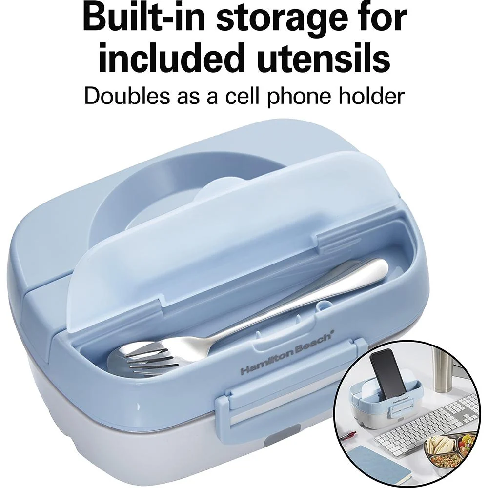 Hamilton Beach Lunch 'N Go Portable Electric Lunch Box and Food Warmer (33105) - Image 4