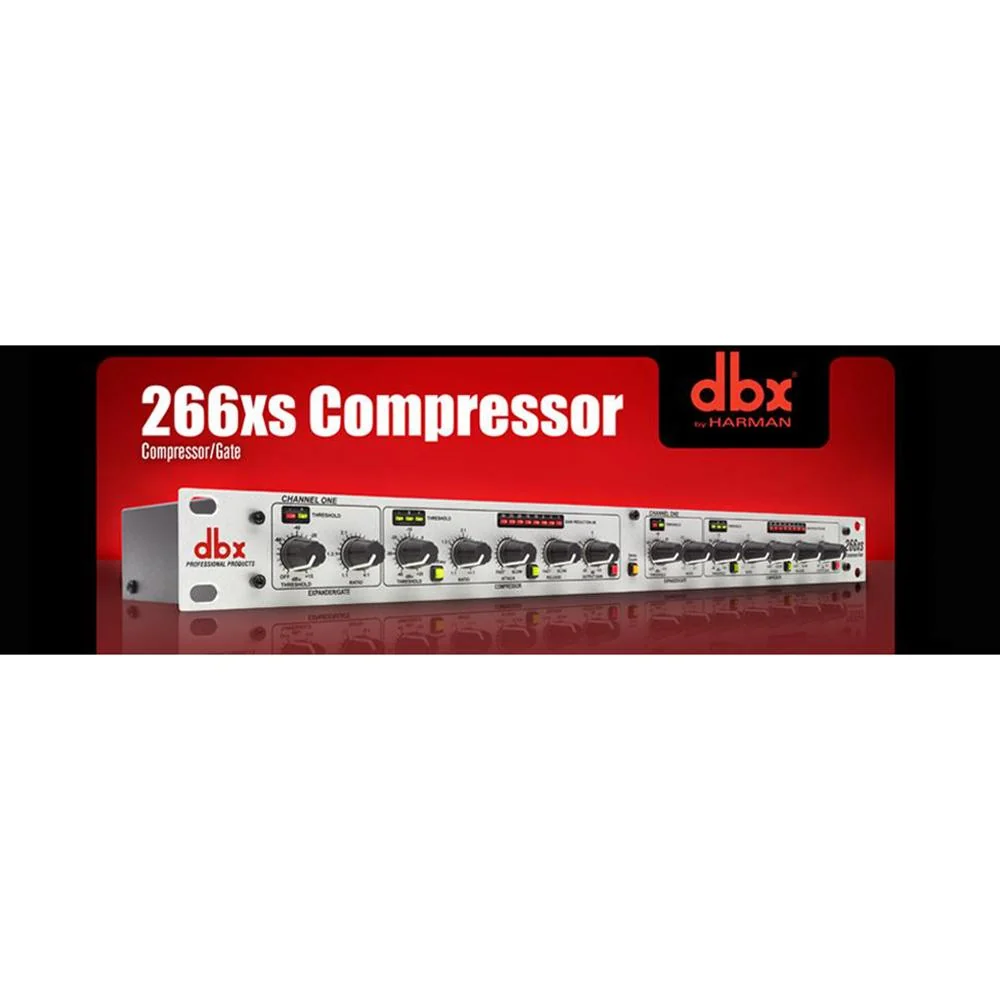Harman Professional Solutions 266xs Professional Audio Compressor/Gate - DBX266XSV - Image 4
