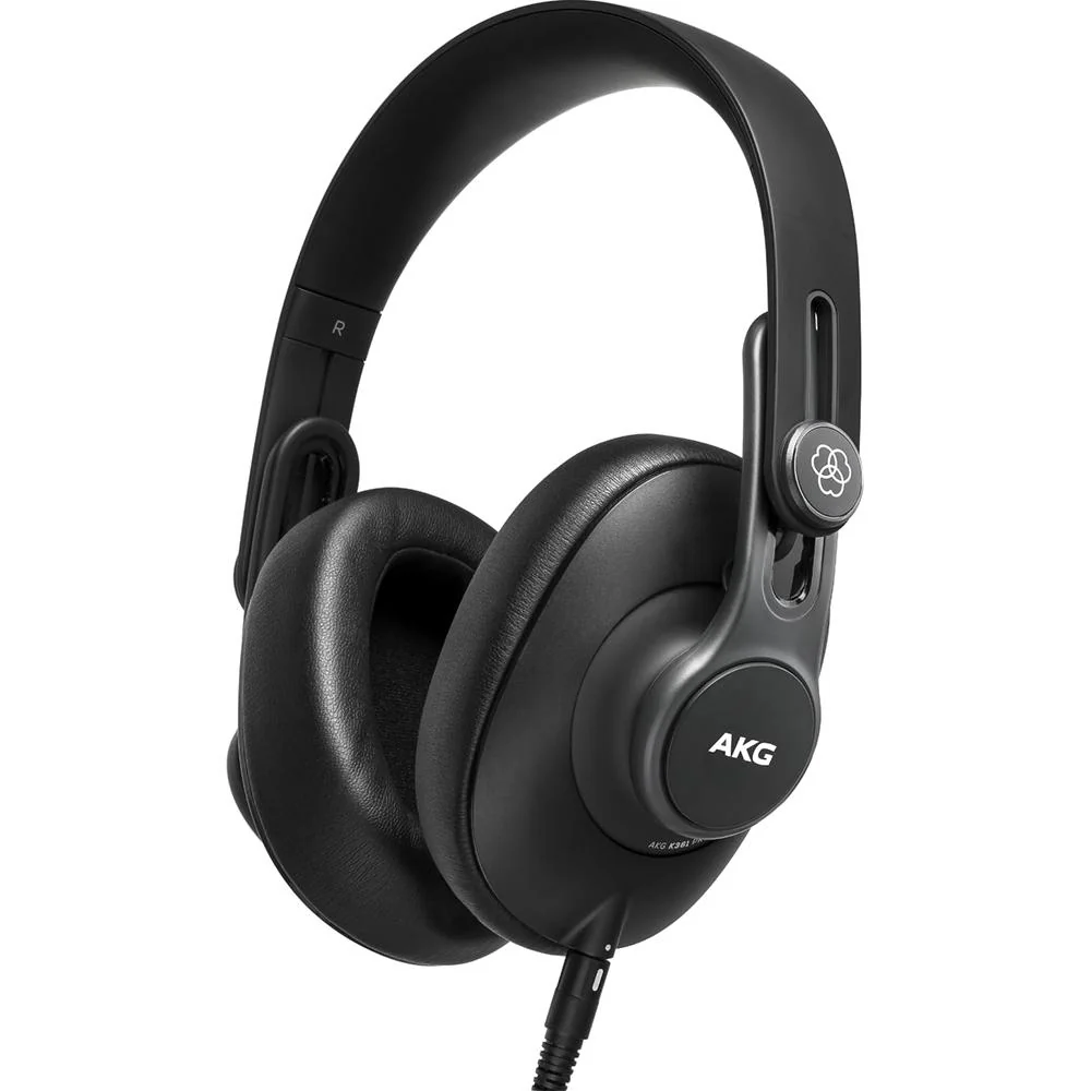 Harman Professional Solutions Over-Ear Professional Recording Studio Headphones in Black - K361 - Image 3