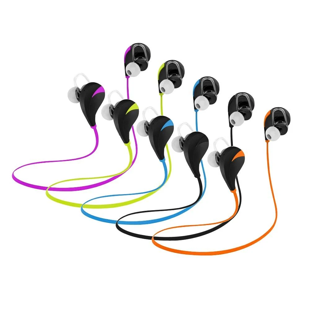 Hashub Goods Noise Reduction Wireless Bluetooth Lightweight Sport Headphones w/ Mic - Blue - Image 5