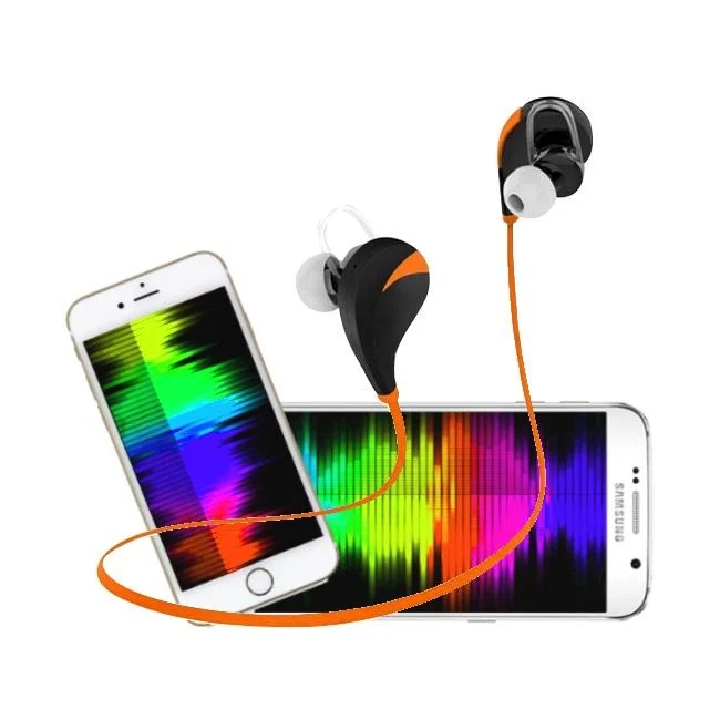 Hashub Goods Noise Reduction Wireless Bluetooth Lightweight Sport Headphones w/ Mic - Blue - Image 6