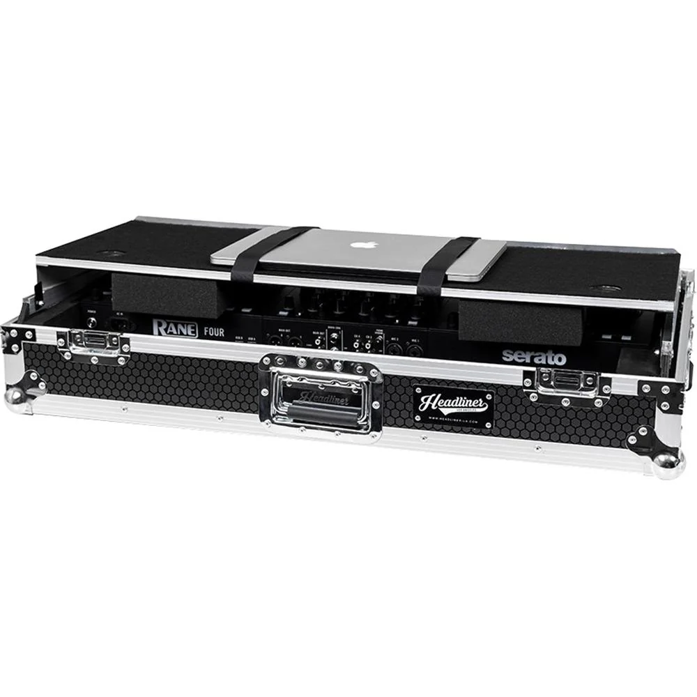 Headliner Flight Case for Rane Four and Performer with Laptop Platform and Wheels - Image 3